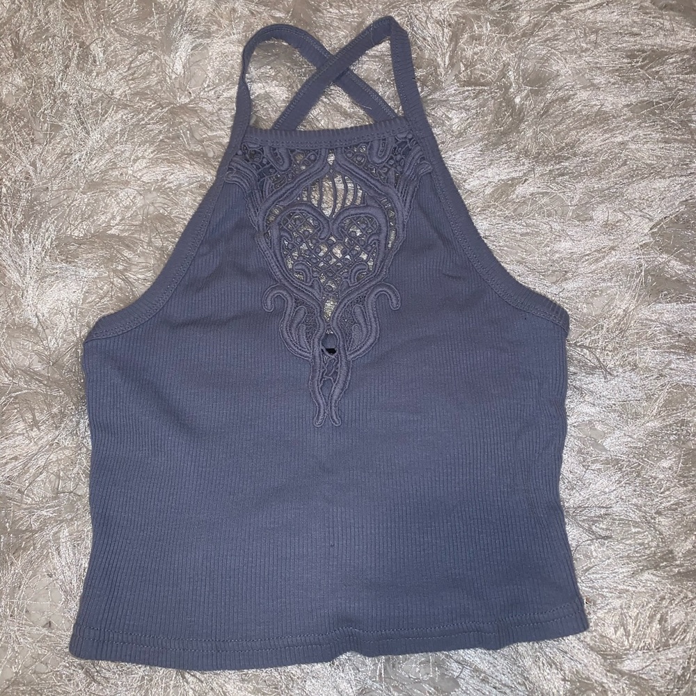 SOLD high neck tank top